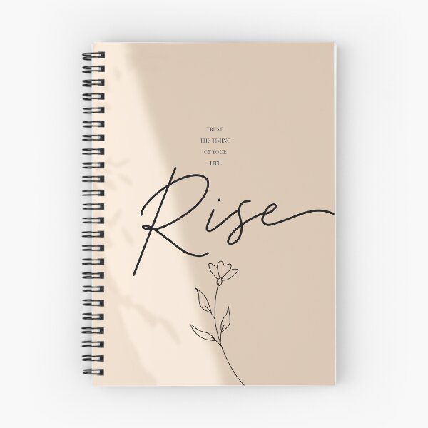 Item preview, Rise Quote Print, Minimalist Inspirational Art, Neutral Affirmation Poster, Motivational Decor, Self Growth Artwork designed and sold by Studio pod Burom.