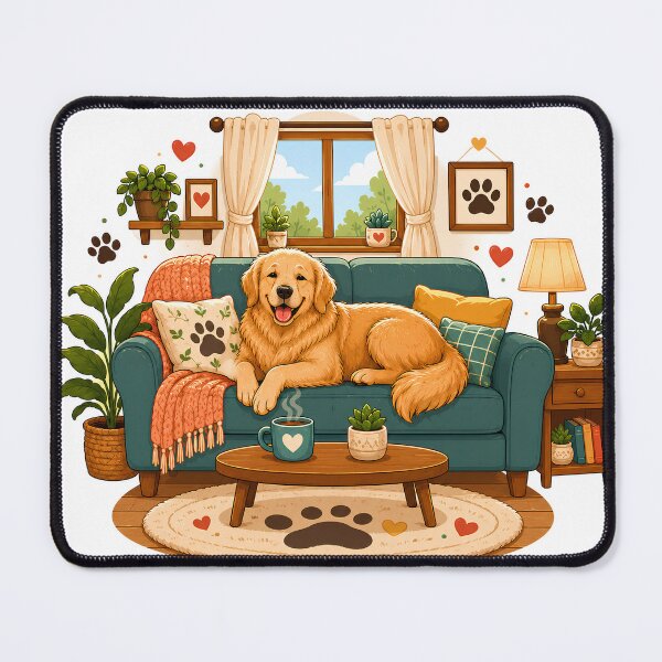 Item preview, Home Is Where My Dog Is designed and sold by Vexorask.