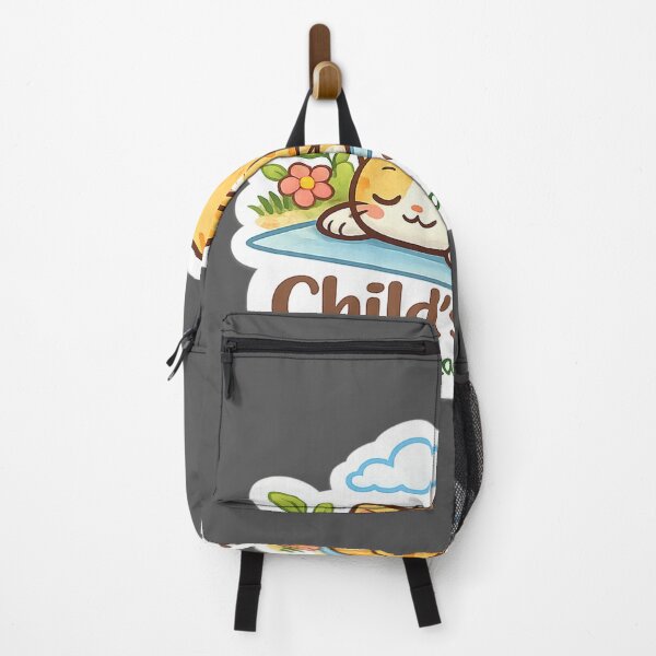 Item preview, Cute Yoga Cat – Child's Pose (Balasana) Kawaii Sticker designed and sold by Trigart-art.