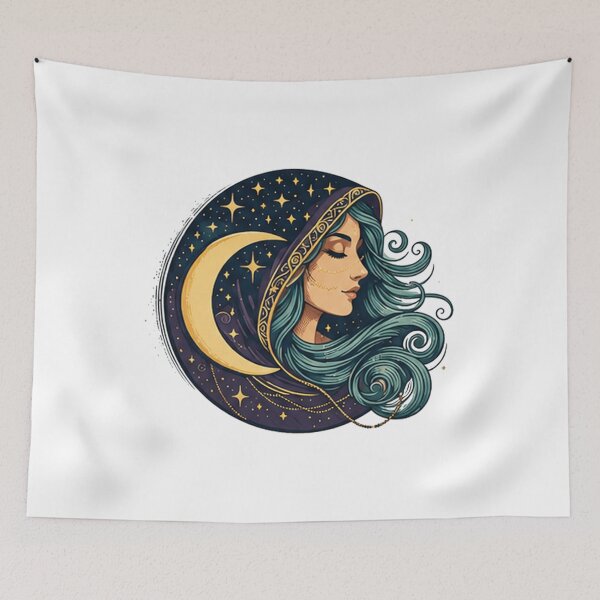 Item preview, Girl Mystical Illlustration designed and sold by Williamrez99.