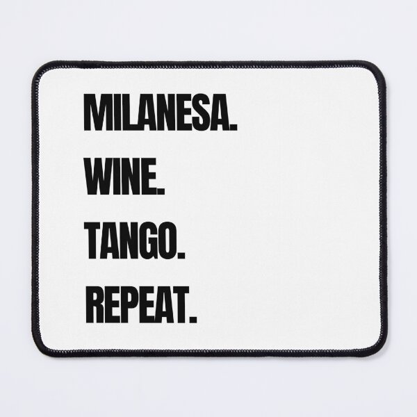 Item preview, Milanesa. Wine. Tango Repeat. designed and sold by raffrasta.