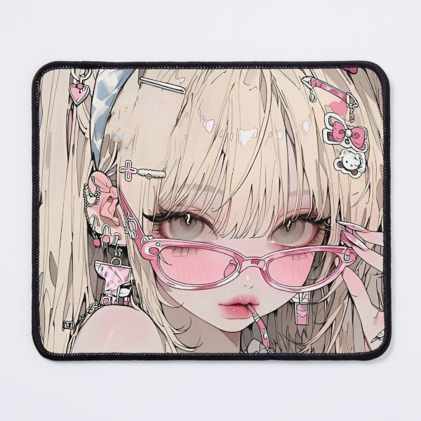 Item preview, Kawaii Pink Y2K Anime Girl Aesthetic | Cute Harajuku Fashion Doll Style designed and sold by Dyan4.