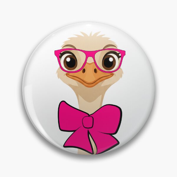 Item preview, The naughty ostrich designed and sold by BUTTER7FLY.
