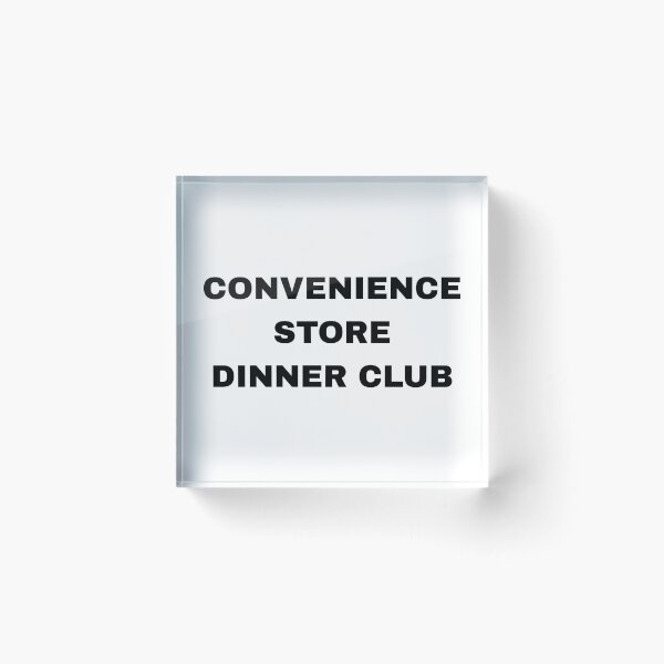 Item preview, Convenience Store Dinner Club designed and sold by raffrasta.