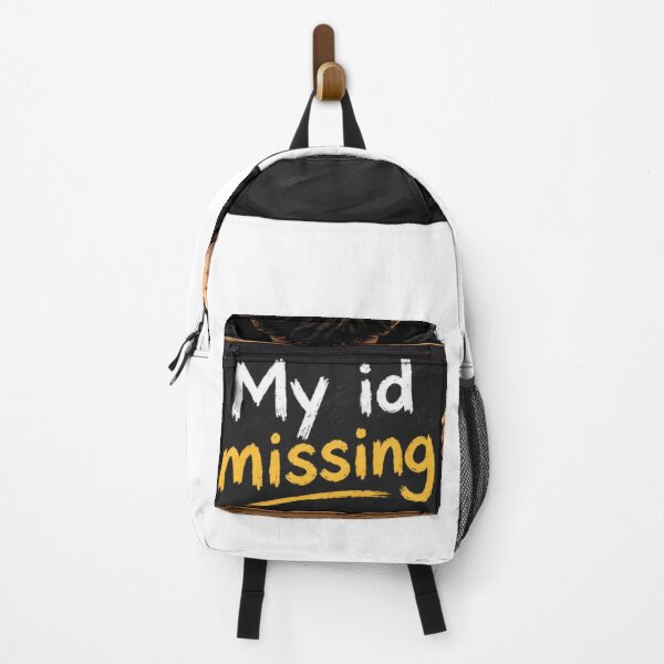 Item preview, My ID Missing – Funny Lost Identity Sticker designed and sold by Genzfirevibes.