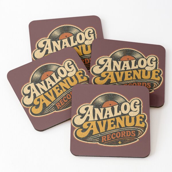 Item preview, Analog Avenue Records - Vintage Vinyl Shop designed and sold by Golden Era Studio.