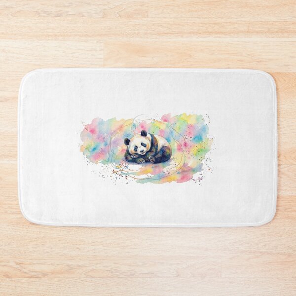 Item preview, Watercolor panda sleeping designed and sold by TheMagicIcon.
