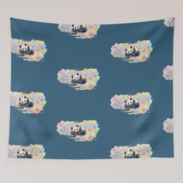Item preview, Watercolor panda sleeping designed and sold by TheMagicIcon.