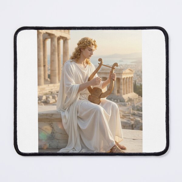 Item preview, Greek god Apollo playing Lyra designed and sold by Svitlana777.