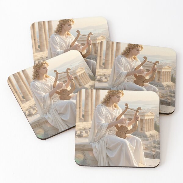 Item preview, Greek god Apollo playing Lyra designed and sold by Svitlana777.