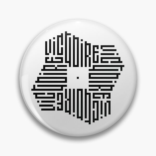 Item preview, VICTOIRE | Black  | Modern Geometric Kufi Calligraphy | From Name to Art   designed and sold by FOR YOUR NAME.