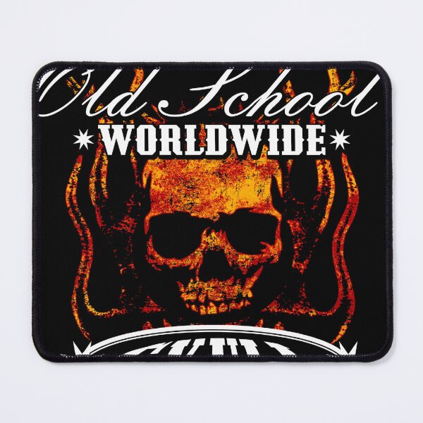 Item preview, Old School Worldwide Skull designed and sold by JMS-Artvintage.