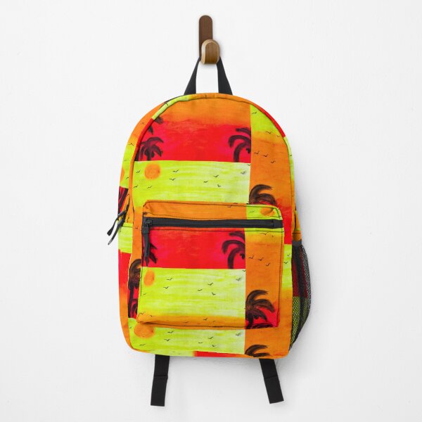 Item preview, Vibrant sunset bliss pastel drawing designed and sold by Qerapainting.
