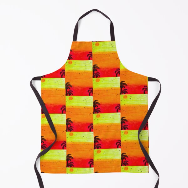 Item preview, Vibrant sunset bliss pastel drawing designed and sold by Qerapainting.