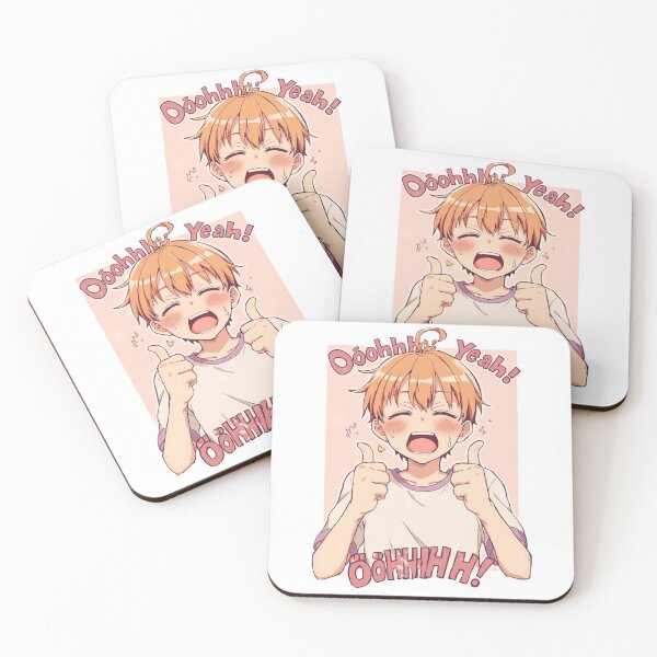 Item preview, Ooohhh Yeah Enthusiastic Anime Boy Double Thumbs Up Kawaii Aesthetic designed and sold by ConfuseLab Alt.