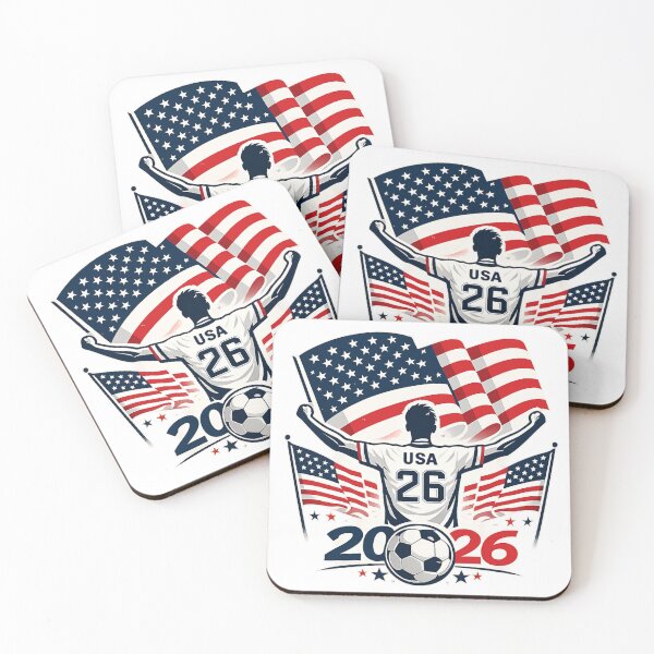 Item preview, American Soccer Fan 2026 USA Flag designed and sold by Corvoria.