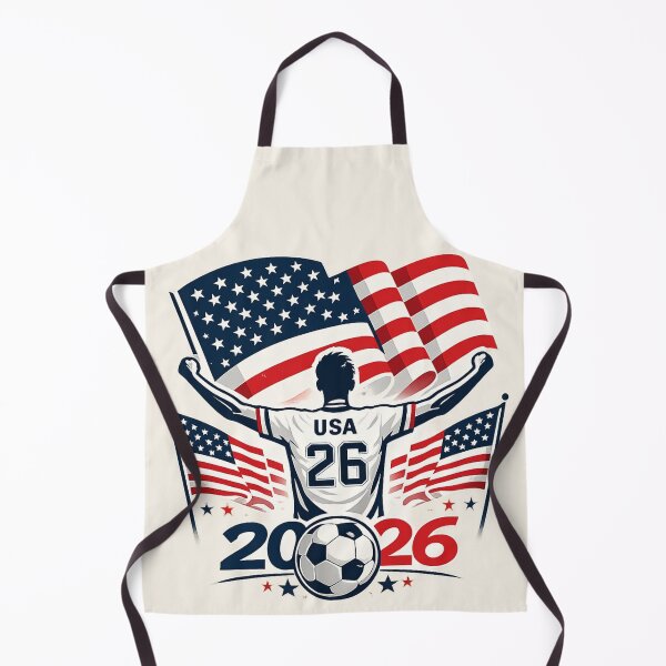 Item preview, American Soccer Fan 2026 USA Flag designed and sold by Corvoria.