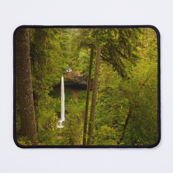 Item preview, An Oregon Serene Forest Waterfall designed and sold by jklune.