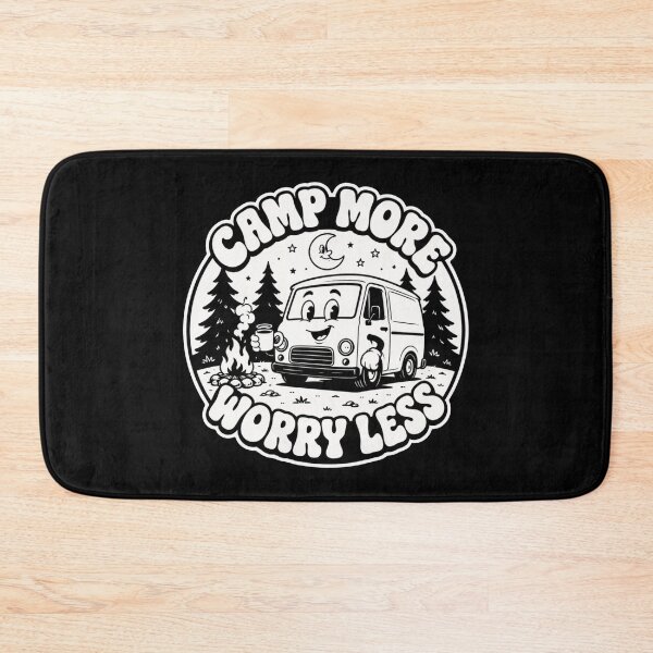 Item preview, Vanlife- camp more worry less designed and sold by VANLIFE..