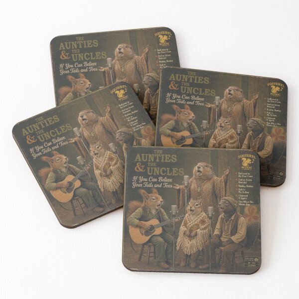 Item preview, The Aunties & the Uncles Folk Band Album Parody designed and sold by MissTerryWoman.