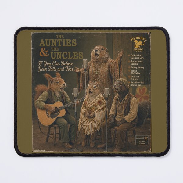 Item preview, The Aunties & the Uncles Folk Band Album Parody designed and sold by MissTerryWoman.