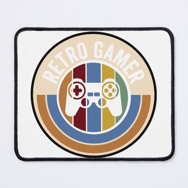 Item preview, Retro Gamer Badge | Vintage Gaming Controller Emblem designed and sold by LucasPresoto.
