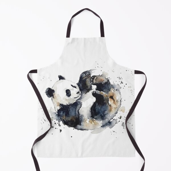 Item preview, Watercolor panda rolling designed and sold by TheMagicIcon.