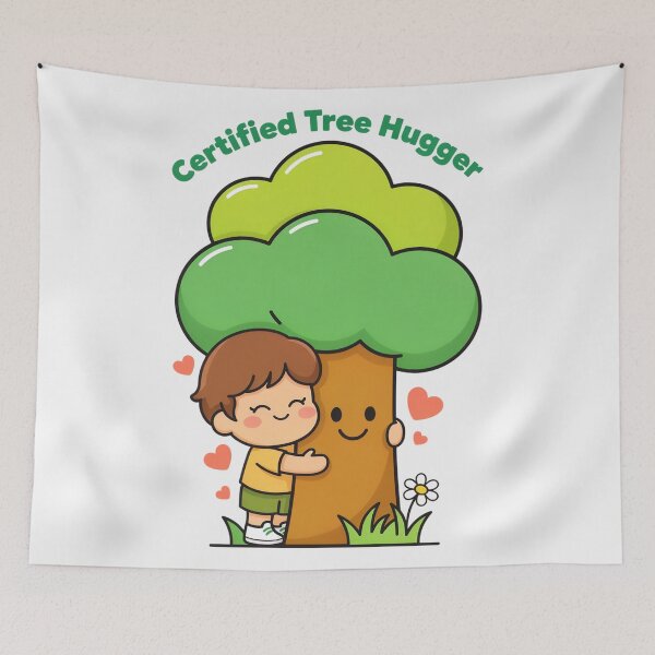 Item preview, Certified Tree Hugger designed and sold by SignumShop.