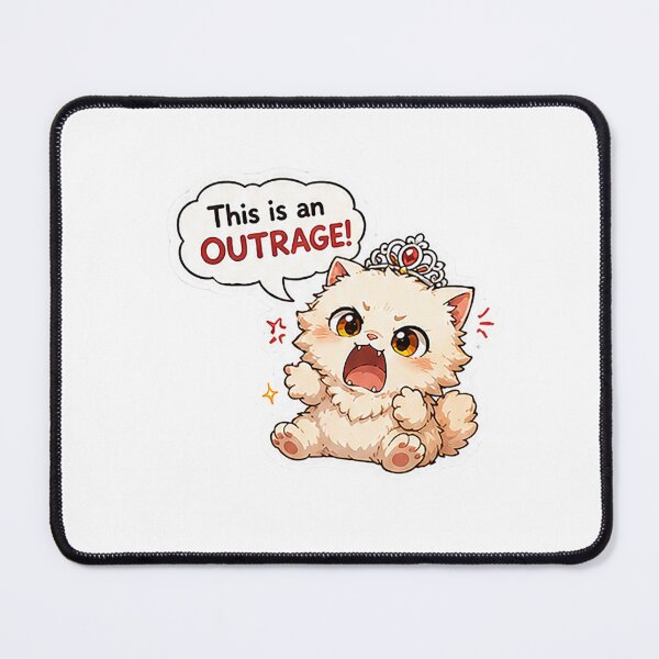 Item preview, This is an outrage! designed and sold by daniinthecity.