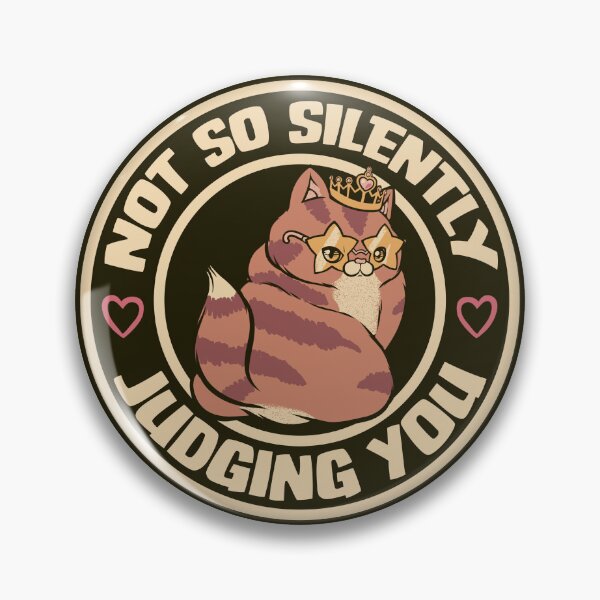 Item preview, Not So Silently Judging You Cat designed and sold by Tobe Fonseca®.