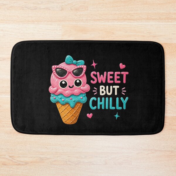 Item preview, Sweet But Chilly Cute Kawaii Ice Cream Cone designed and sold by Liv Solara.