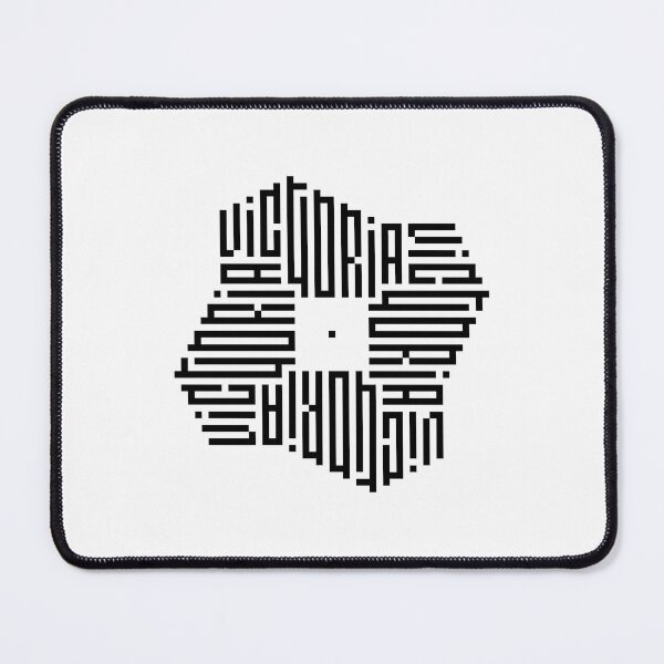 Item preview, VICTORIA | Black | Modern Geometric Kufi Calligraphy | From Name to Art designed and sold by FOR YOUR NAME.