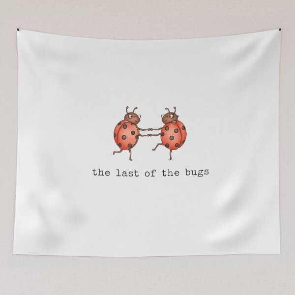 Item preview, Cute Ladybug Dance Illustration The Last Of The Bugs Cottagecore Aesthetic Design designed and sold by MassonCalepon.