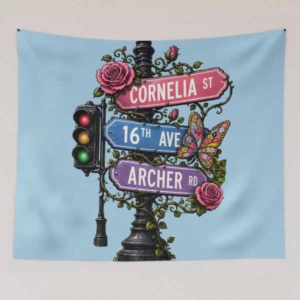 Item preview, NYC Lover Cornelia Street I Think He Knows the Archer TS designed and sold by taylorvinyls.