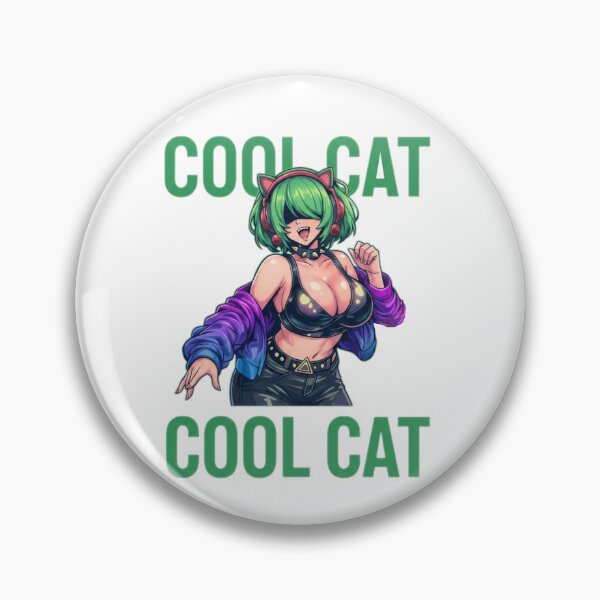 Item preview, Cool anime girl with green hair designed and sold by Ahmedsyde.