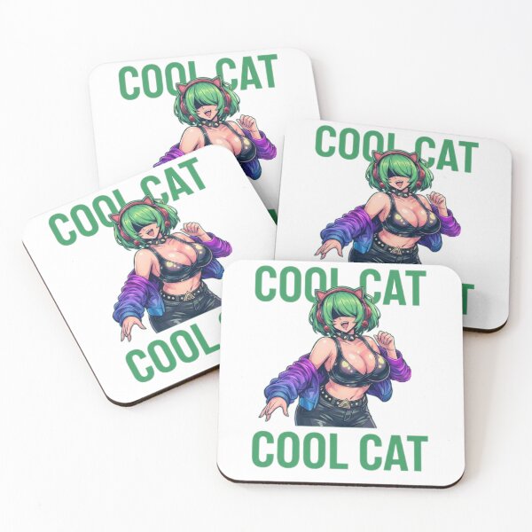 Item preview, Cool anime girl with green hair designed and sold by Ahmedsyde.