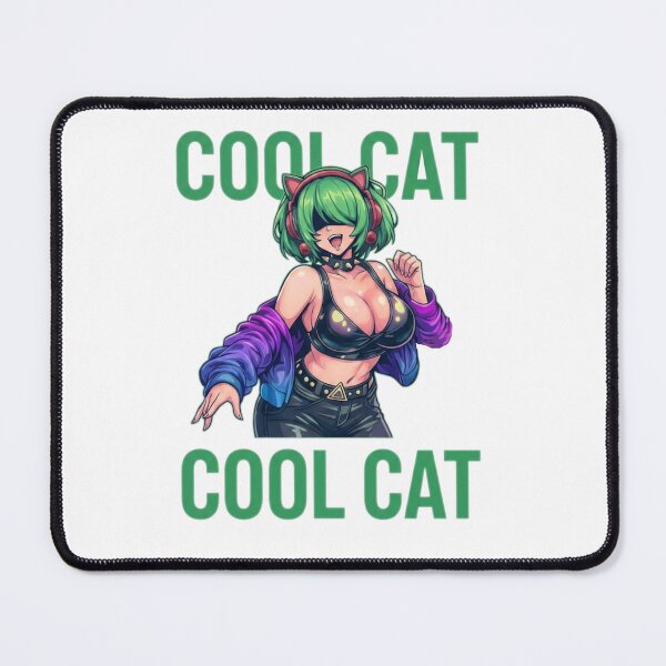 Item preview, Cool anime girl with green hair designed and sold by Ahmedsyde.