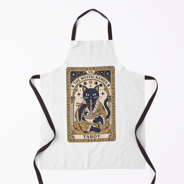 Item preview, The Noodle Tarot Card Mystic Cat Ramen Reader designed and sold by ryanguas.