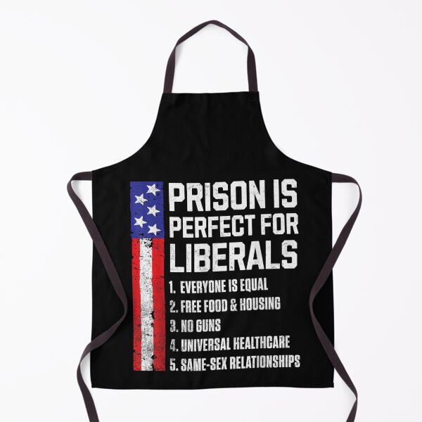 Item preview, Funny Anti Liberal Political Satire USA Flag Prison Is Perfect For Liberals Design designed and sold by MassonCalepon.