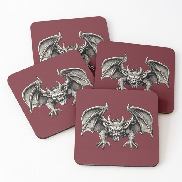 Item preview, heavy metal gargoyle designed and sold by HauntedEmporium.