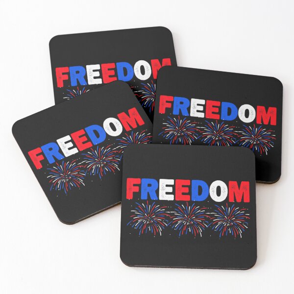 Item preview, Freedom Red White Blue Fireworks Fourth Of July Independence Day Gift designed and sold by LizzyKeiko.
