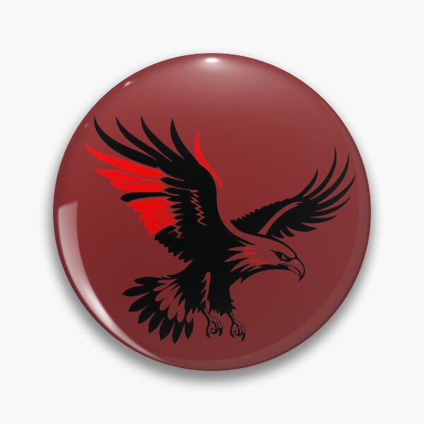 Item preview, Tribal Flying Eagle – Black, Red and White Design designed and sold by RAYBIL.