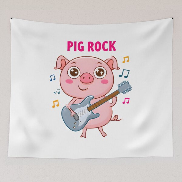 Item preview,  Happy Cartoon Piggy designed and sold by Retro Whimsy.