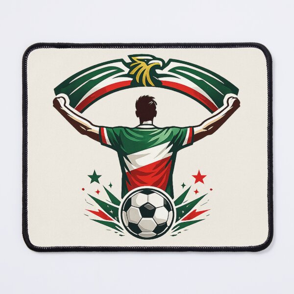 Item preview, Mexico Soccer Fan Patriotic Supporter designed and sold by Corvoria.