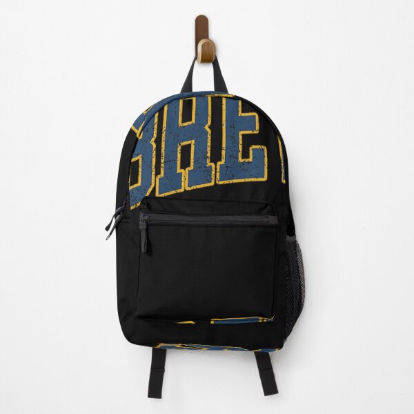 Item preview, Vintage Brewers Baseball Varsity Letter Distressed Navy Yellow Sports Merch designed and sold by LizzyKeiko.