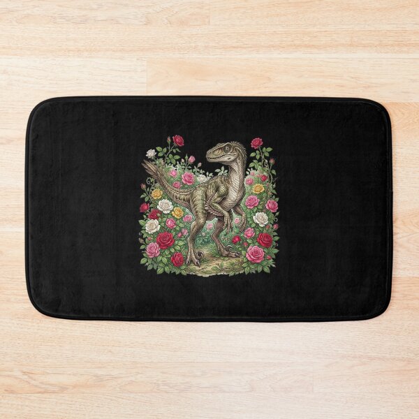 Item preview, Velociraptor in the rose garden designed and sold by ReneMM.