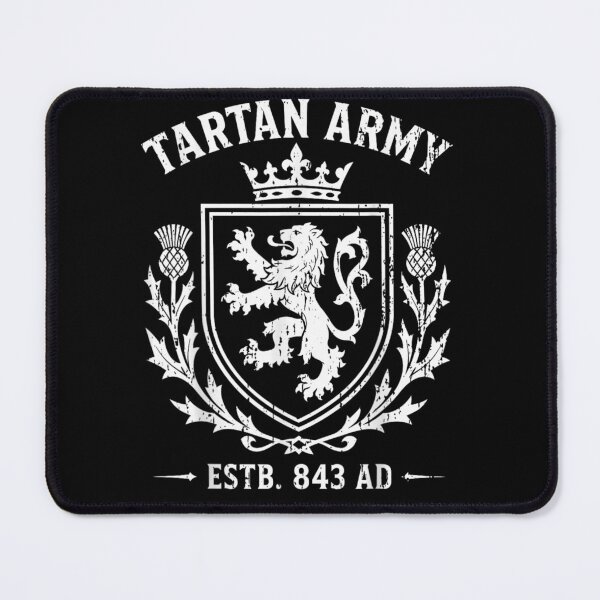 Item preview, Tartan Army Established 843 AD Scotland Pride Crest Vintage Design designed and sold by Taniyah Gomes.