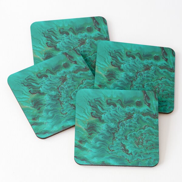Item preview, Emerald Wave designed and sold by LesenArt.