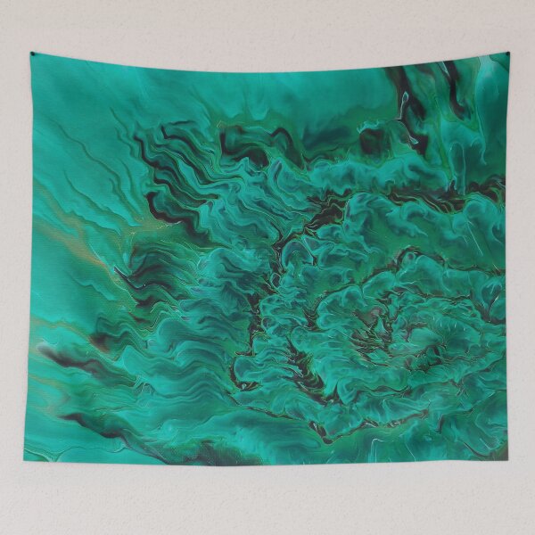 Item preview, Emerald Wave designed and sold by LesenArt.