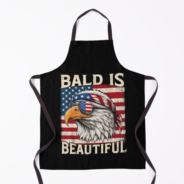 Item preview, Bald Is Beautiful American Eagle Flag Fourth Of July Patriotic Design designed and sold by Taniyah Gomes.
